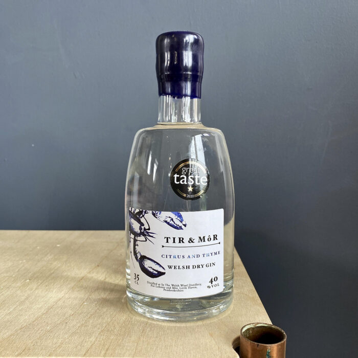 TIR & MôR WELSH DRY GIN - CITRUS AND THYME 35cl