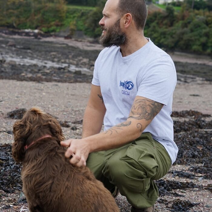 Lobster & Môr 'CREW' T-shirt - Image 2